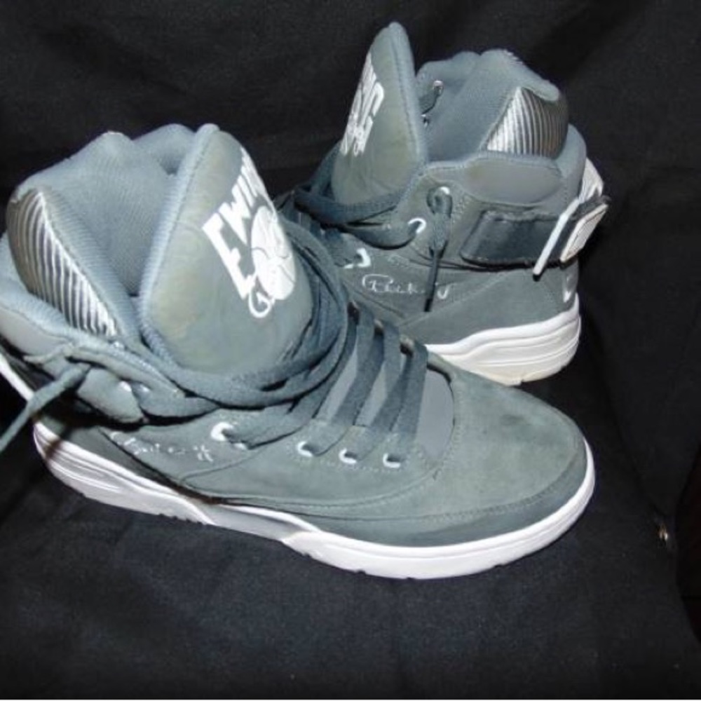 PATRICK EWING 33 HIGH SUEDE MENS BASKETBALL SHOES, SIZE 10.5 (PRE-OWNED)